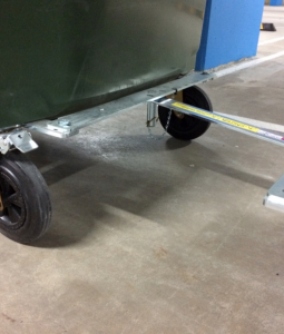 Alternative view of Spacepac Wheelie Bin Towing Attachment