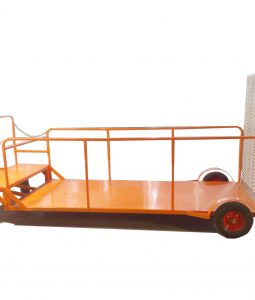 Alternative view of Wheelie Bin Trailer with Ramp TUG-WB8-400-TB