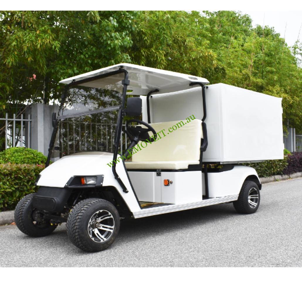AW Series 2-seater Electric Golf Car with Utility Close Box