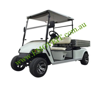 AW Series 2-seater Electric Golf Car with Utility Box