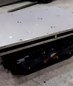 Alternative view of Electric Tracked unit with Remote Control