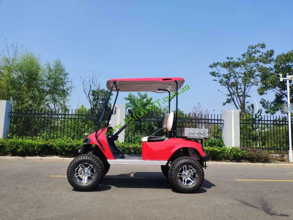 Emoveit 2-seater Battery Electric Terrain Tug with Utility Box - Image 4