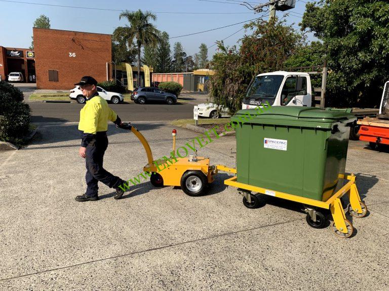 Wheelie Bin Towing Frame Steel emoveit
