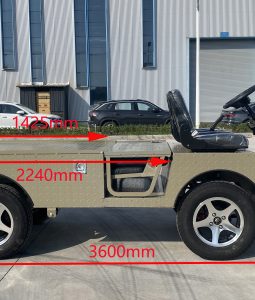 Alternative view of 2/4 Seater Electric Utility Burden Carrier