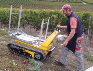 Benefits of an Electric Carrier on Crawlers for Vineyards