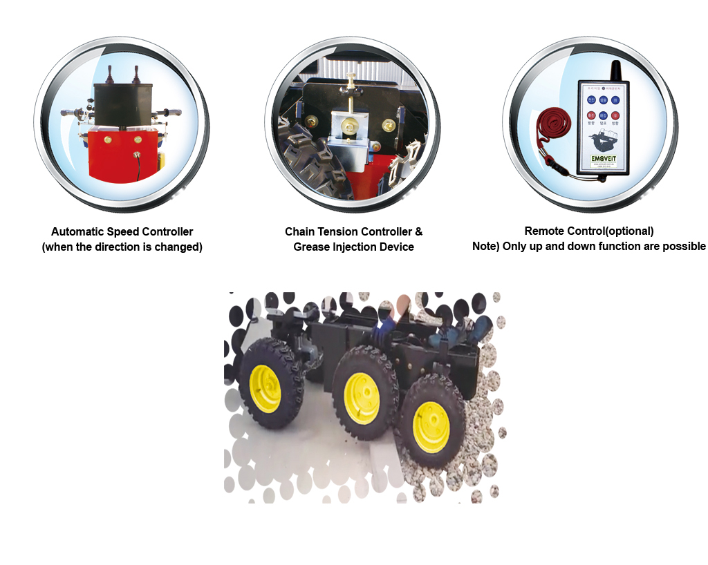 Hi Lift Mini Dumper and Tipper W400L in outdoor operation