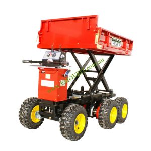 Electric track dumper Hi Lift Mini Dumper and Tipper W400L moving soil