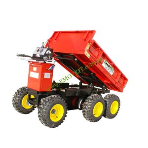Hi Lift Mini Dumper and Tipper W400L working in an industrial facility