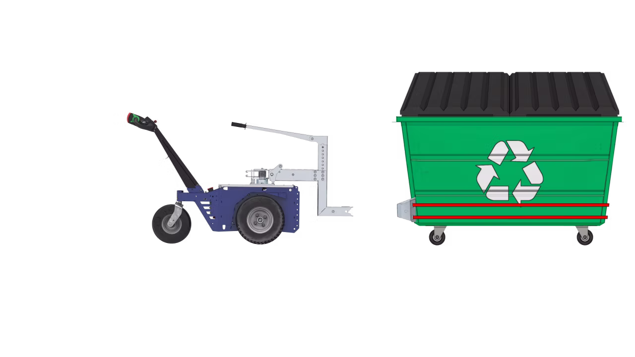 M5 Dumpster Tow hitch