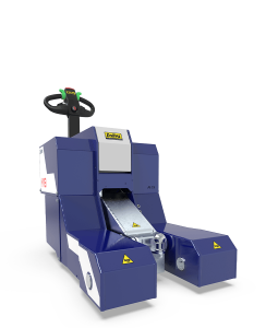Zallys M vs K Series towing different industrial carts