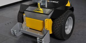 Remote-controlled Alitrak OT-950 Tug handling heavy loads