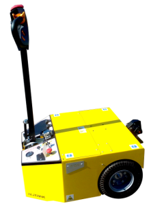 Alitrak Indoor Tug 1200 compact electric tug with 3-wheel design