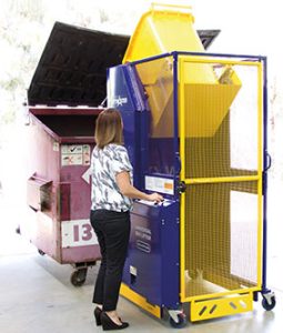 Alternative view of Universal bin lifter