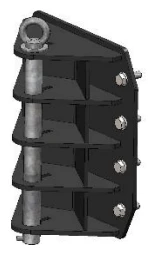 Multilevel Towing Attachment with Pin 30mm