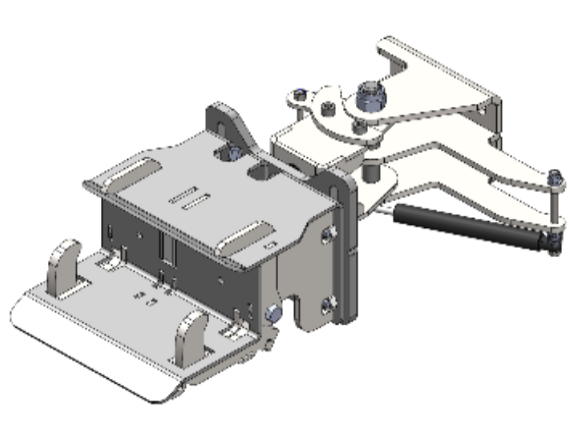 Semi-Automatic Hook for Square/Rectang. Tube 50-100mm