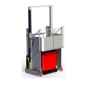Simpro Bin Tippers MegaDumper bin lifting system