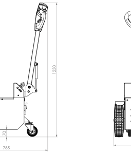 Alternative view of LT500 ELECTRICALLY DRIVEN TUG