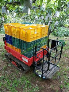 Electric Tracked Dumper with high lift tipping function