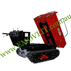 Electric Tracked Dumper for heavy material handling